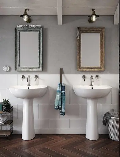 Раковина Cersanit President 60 см з отвором для змішувача Білий K08-010-EX1 30412 - фото 5