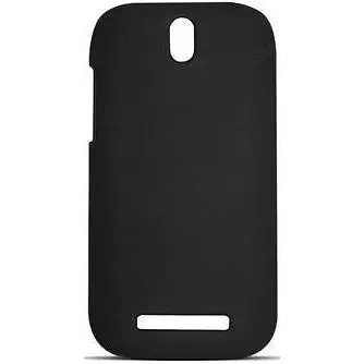 Накладка бампер Htc T326e Desire SV на задню кришку чорний - фото 1