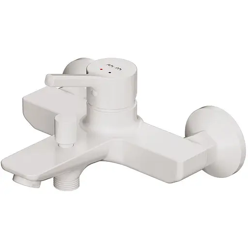 Змішувач для ванни та душу AM.PM X-Joy S білий (F85B10033) - фото 1