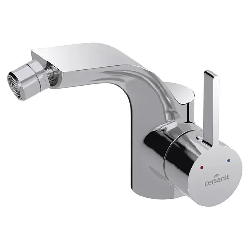 Змішувач для біде Cersanit Luvio S951-149 з донним клапаном Хром 30412 - фото 1