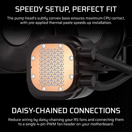 СВО Corsair NAUTILUS 240 RS Black (CW-9060088-WW) - фото 10