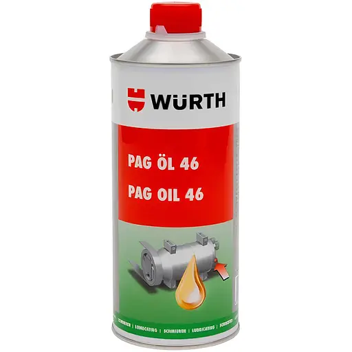 Смазка для автокондиционеров Wurth PAG 46YF 250 мл (1900015344)