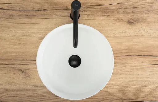 Умивальник Rea Delia white накладний REA-U0601, Білий - фото 7