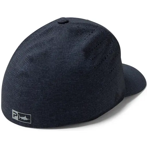Кепка Pelagic Delta Flexfit Heathered S/M Smokey Blue - фото 2
