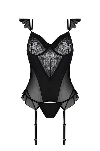 Корсет та стрінги Casmir Kitasana L/XL чорний - фото 4