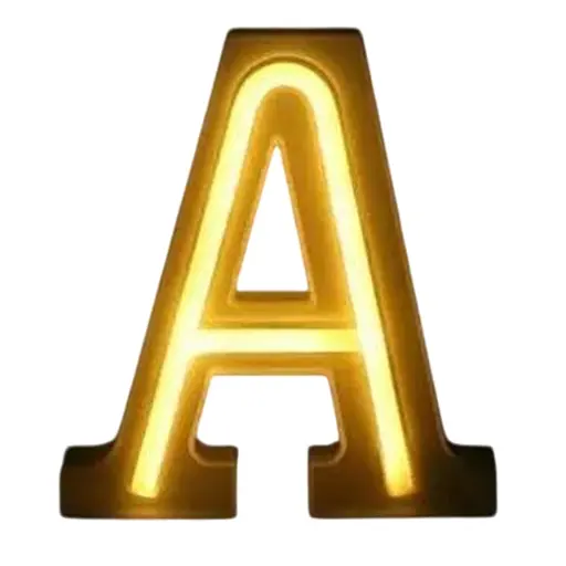 Світлодіодні гірлянди MoreLucky англійський алфавіт USB