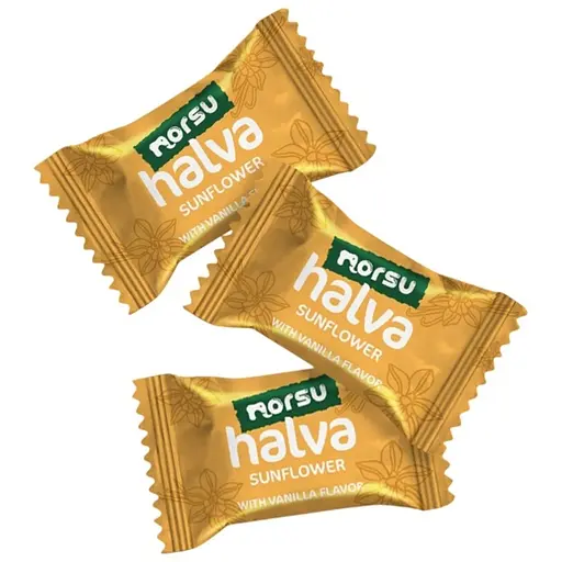 Халва подсолнечная Norsu с ароматом ванили шоубокс 1.05 кг - фото 2