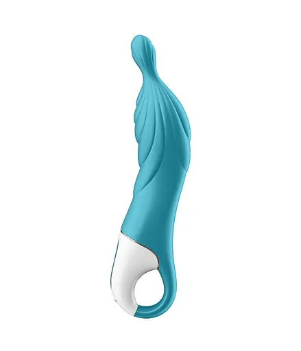 Вібратор Satisfyer A-Mazing 2 21.7 см бірюзовий - фото 6
