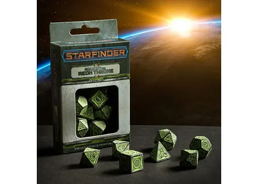 Набір кубиків Starfinder Against the Aeon Throne Dice Set , 7 шт. (STAR1H) - фото 4