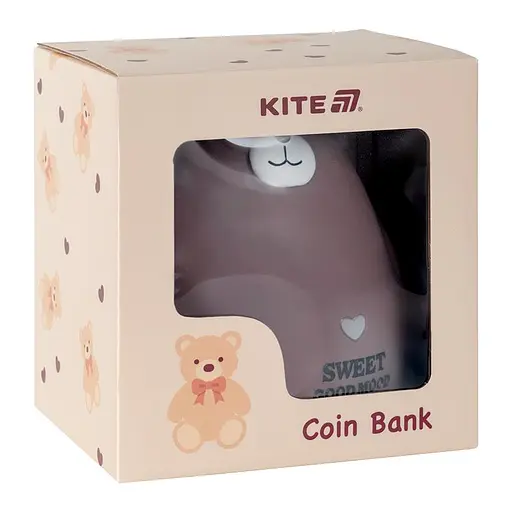 Копилка Kite Brown Bear коричневая - фото 2