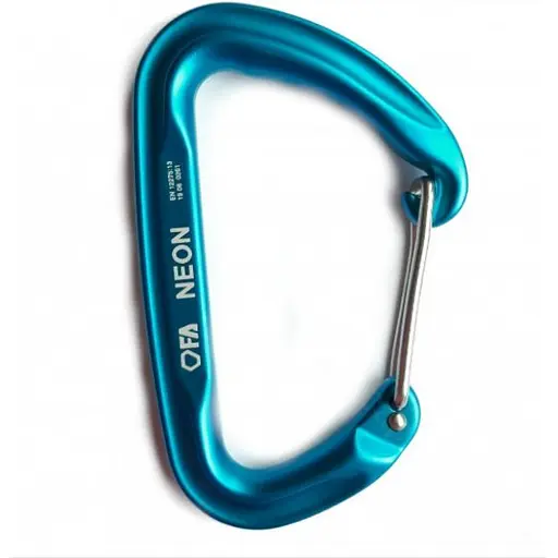 Карабін First Ascent Neon Блакитний (1060-FA 7015 03)