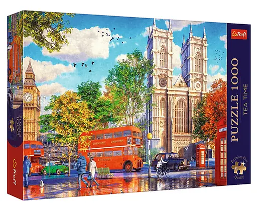 Пазл Tea Time: Вид на Лондон - 1000 елементів Trefl 10805