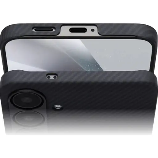 Чохол Pitaka MagEZ Ultra-Slim Classic Twill 600D до Samsung Galaxy S25 Plus Black/Grey (KS2501S) [128410] - фото 7