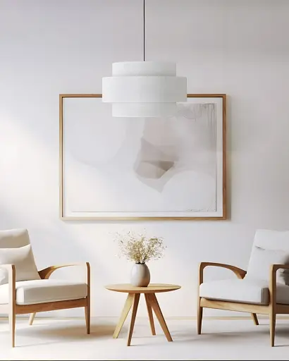 Підвісний світильник, люстра TK Lighting 5095 Calisto E27 1x15W IP20 білий - фото 2