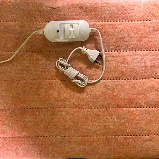 Електричне простирадло Yasam 120×160 см із підігрівом Персиковий - фото 5