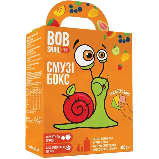 Уценка. Набор Bob Snail Смузи бокс с комиксом, 480 г (911502) - фото 2