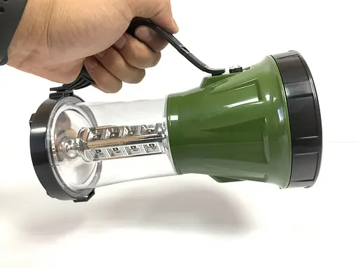 Кемпинговый фонарь лампа аккумуляторная Yajia JR-799 с зарядкой от солнечной встроенной панели - фото 7