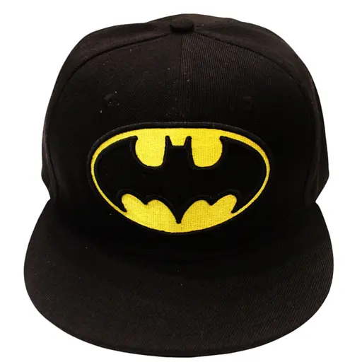 Кепка бейсболка Бетмен Batman лого чорна з вишивкою BN - фото 1