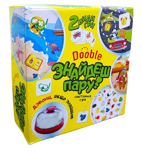 Карточная игра Найдешь пару?, 20x19.6x6.6 см, Стратег, 30221