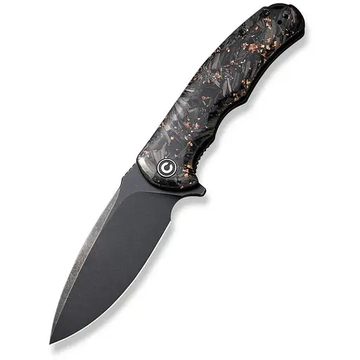 Нож складной Civivi Praxis Shredded Carbon Fiber C803I
