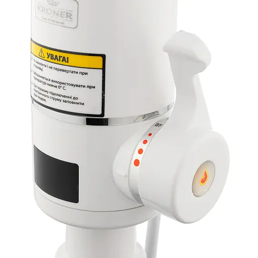 Проточний водонагрівач Kroner KRM Volt - CW092 з дисплеєм CV020442 - фото 4