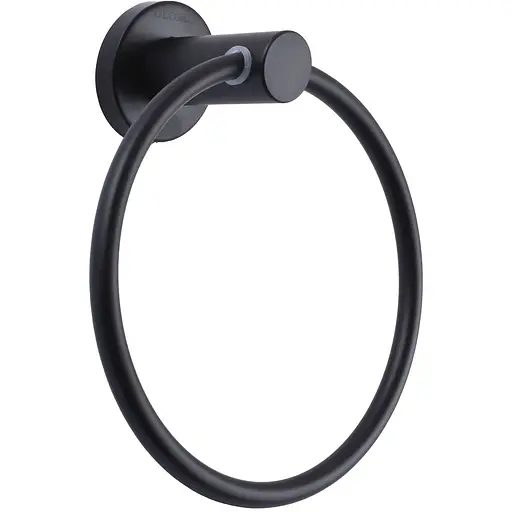 Тримач для рушника Globus Lux BS8407 чорний матовий SUS304 - фото 1