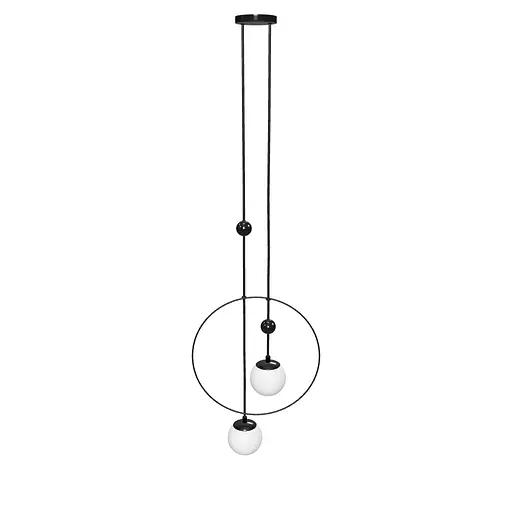 Підвісний стельовий світильник Babich Studio Sunderline 2B Black (RAL 9005) - фото 11