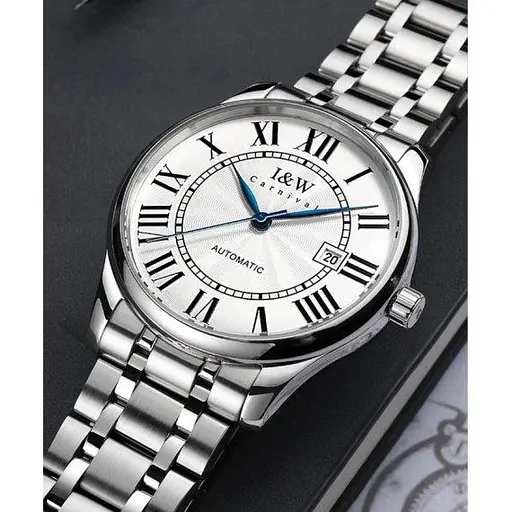 Годинник чоловічий наручний Carnival Vintage New (Сріблясті) - фото 3