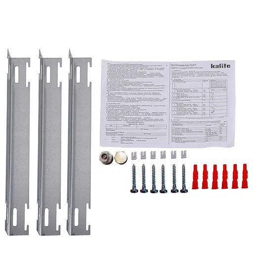 Радіатор сталевий панельний Kalite 22 бок 600x2800 000015618, Білий - фото 2