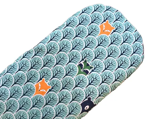 Непромокаемая простынь Moontime в коляску "Звери на лазурном" - фото 1