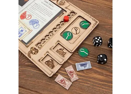 Аксесуар Tower Rex Планшет ігронайзер для гри Прадавній Жах Eldritch Horror Playerboard (5781) - фото 5