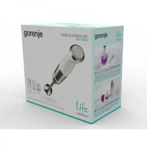 Занурювальний блендер Gorenje HBC806QW - фото 5