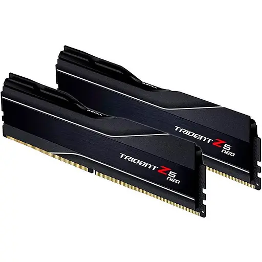 Модуль пам'яті DDR5 G.Skill Trident Z5 Neo 2x32GB 6000MHz Black (F5-6000J3040G32GX2-TZ5N) [102617]