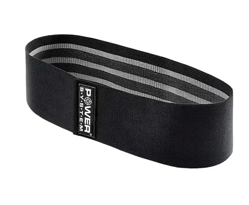 Тканинна гумка для фітнесу та спорту Power System PS-4093 Booty Band LVL 3 Black/Grey (d_94 см, 6-12 кг) (4093GR-0) - фото 2