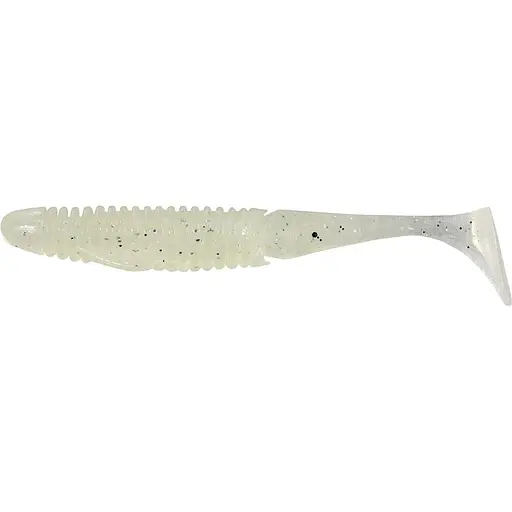 Силікон DUO Realis Boostar Wake 3.5 F006 Watermelon/Red Flake 6шт/уп Білий (1013-34.34.25)