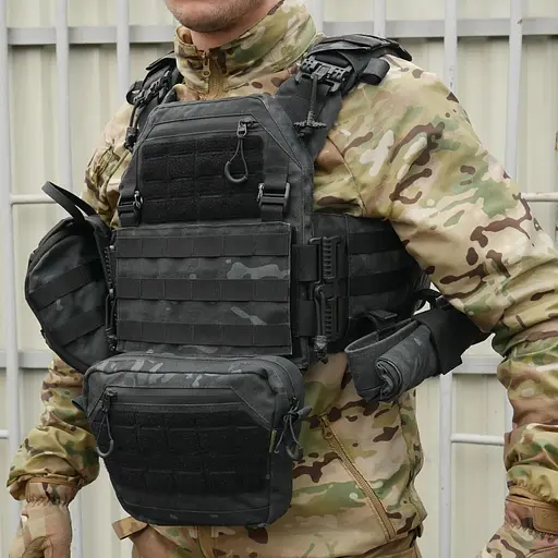 Сумка-напашник Kiborg GU Cordura XL Black Multicam (1000-k2018) - фото 6