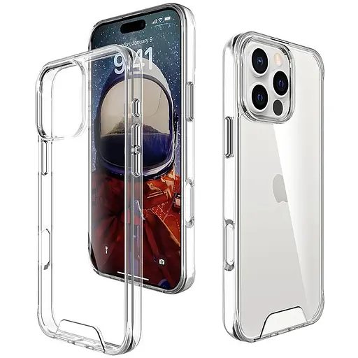 Чохол Epik TPU Space Case transparent для Apple iPhone 16 Pro Max 6.9 Прозорий - фото 2