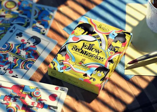 Карты игральные United States Playing Card Company Theory11 Beatles Yellow Submarine (ВР_КИТБЕС) - фото 9
