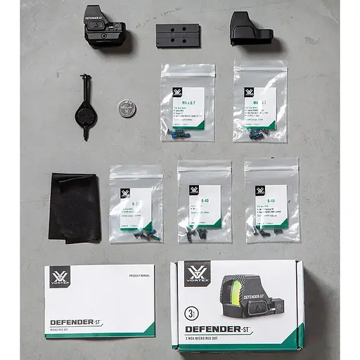 Прицел коллиматорный Vortex Defender-ST Micro 3 MOA Picatinny/DeltaPoint® Pro - фото 5