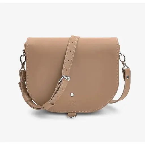 Жіноча шкіряна сумка Ruby L карамель - фото 1