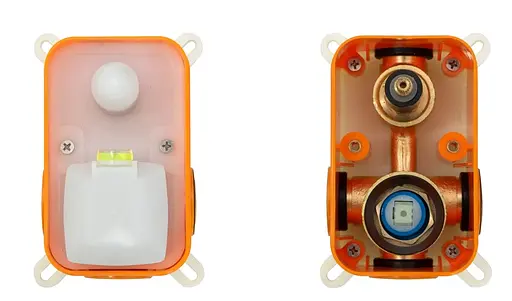 Душова система прихованого монтажу Rea Lungo + Box з виливом brushed gold REA-P6609, Золотий - фото 5