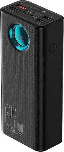 Зовнішній акумулятор (павербанк) Baseus Amblight Digital Display 26800mAh 65w Black (P10022402113-00) - фото 2