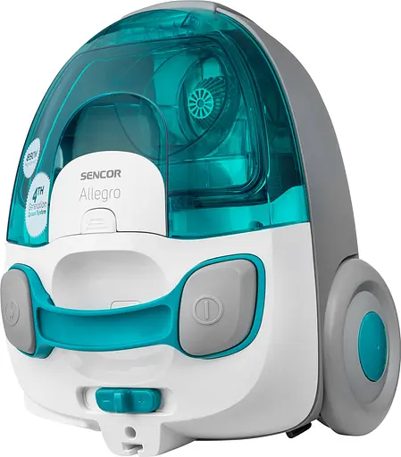 Sencor Пилосос контейнерний Allegro, 890Вт, конт пил -1,5л, НЕРА, синьо-сірий - фото 10