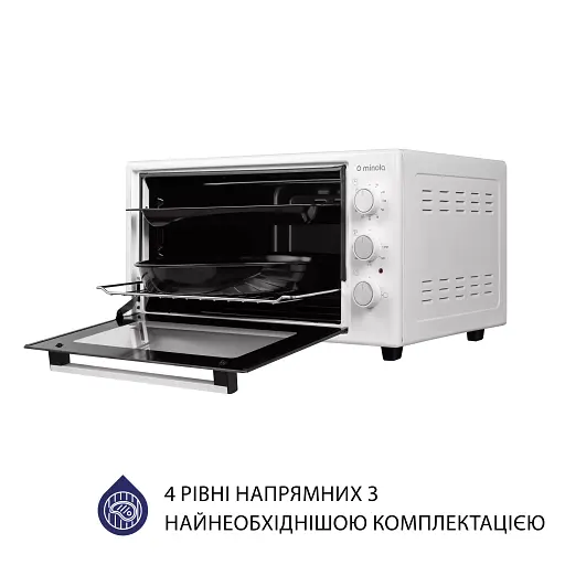 Электрическая печь Minola FOE 3714 WH - фото 7