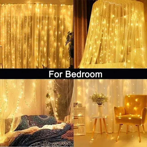 Гирлянда Ege Led уличная штора капля росы 3х3 м 300 led c пультом - фото 3