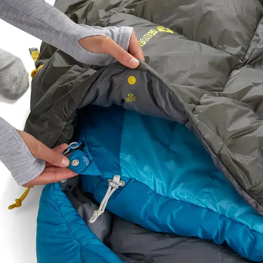 Спальник Sea To Summit Ember Down Quilt -1C|30F Regular Beluga (1033-STS ASL042012-050103) - фото 7