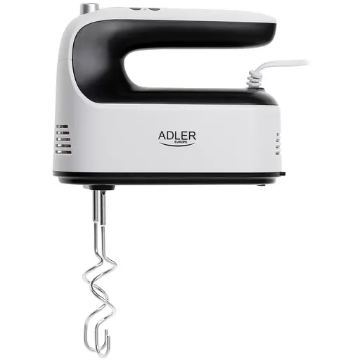 Міксер Adler AD 4229 ручний/ 600Вт/ 9 швидкостей/ Turbo/ контейнер для аксесуарів/ білий - фото 2