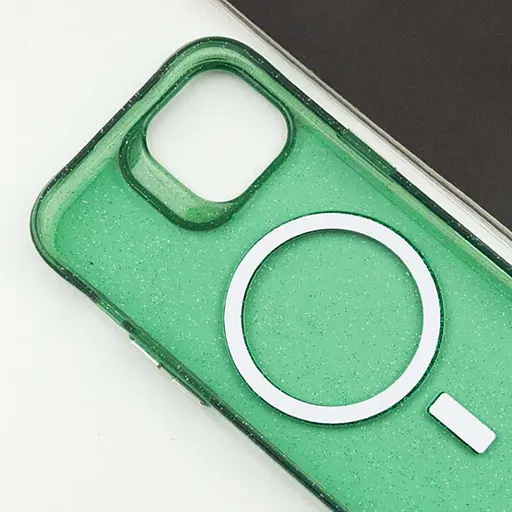 Чохол Epik TPU Radiance with MagSafe для Apple iPhone 15, 6.1 Green - фото 8