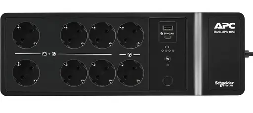 Источник бесперебойного питания APC 1050 ВА / 600 Вт / 9 А*ч (BE1050G2-GR) - фото 4