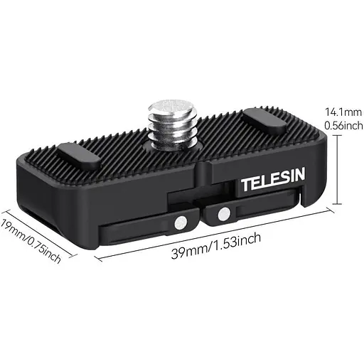 Адаптер на крепление Telesin S7-JBK-05 для Insta360 X4/X5 (142222) - фото 9